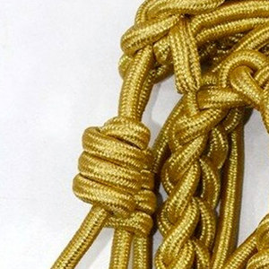 Cordons d'épaule personnalisés pour uniformes, vente en gros, directement de l'usine, meilleure qualité, aiguillettes d'uniforme sur mesure - Product Image 6