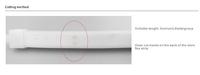 Diffuseur de lumière en silicone à émission supérieure de 13*11 mm, 180 degrés, tube en silicone flexible néon pour bandes lumineuses LED de 10 mm
