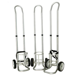 Four-Wheeled Double-Cylinder Gas Cylinder <b>Cart</b> Rack Acetylene & Oxygen <b>Trolley</b> with Fixed-Stand for <b>Hand</b> <b>Carts</b> & <b>Trolleys</b> - Product Image 1