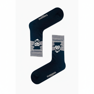 Calcetines Coloridos con Diseño Artístico de Abraham Lincoln, Transpirables, de Spandex, Impresión Digital, Talla Única, Estilo Diario, ODM/OEM Disponible - Product Image 2