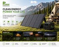 Kit de panneaux solaires portables pliables 200W 18V, chargeur solaire PET pour le camping, les camping-cars, les stations d'alimentation hors réseau