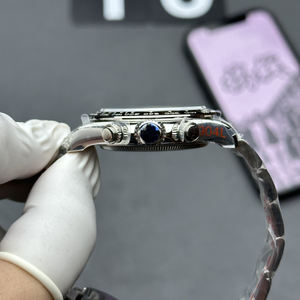 Reloj mecánico automático de zafiro con movimiento transparente y cronógrafo de buceo para hombre de estilo clásico - Product Image 3