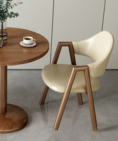 WDY-Table de réception moderne, salle de conférence, table ronde en bois et chaises avec 2 chaises