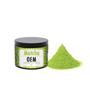 Thé vert matcha en poudre de qualité cérémonielle halal, 100% pur, en vrac, personnalisé - Product Image 1