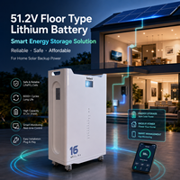Système de stockage d'énergie solaire hors réseau pour la maison, conception empilable, batterie LiFePO4, BMS intelligent avancé, CAN