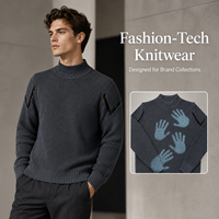 Nouveau pull pour homme 2026 ODM, sensible à la chaleur, changeant de couleur, réactif à la température, de qualité supérieure