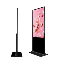 Pantalla LCD de Señalización Digital de 49 Pulgadas, Vertical, con Soporte, Reproductor Multimedia, Tipo Tótem, para Interiores, para Supermercados