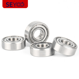 Rodamientos de Bolas de Ranura Profunda SeYoo 6x15x5mm de Acero Inoxidable ZZ Sellados de Alta Velocidad para Equipos de Fitness - Product Image 1