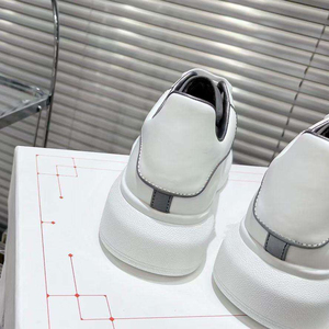 Espadrilles jetables en cuir synthétique <span class=keywords><strong>Alexander</strong></span> McQueen pour femmes, chaussures décontractées, et coton de haute qualité pour hommes – Nouveauté très demandée - Product Image 3