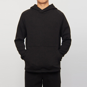 JIEJIN Blanks alta calidad hombres Joggers manga larga <span class=keywords><strong>Pull</strong></span> Over 100% algodón chándales pantalones de chándal y Sudadera con capucha conjunto hombres - Product Image 2