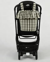 Sac de rangement personnalisé pour poussette, sac à couches suspendu en toile pour lingettes, biberons et jouets, cadeau de naissance
