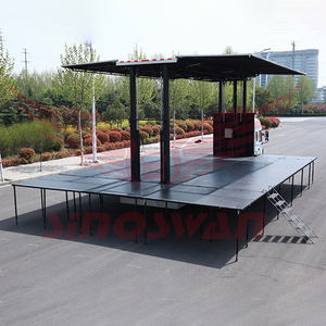 Plataforma de Escenario Portátil Usada para Camiones y Remolques, Remolque de Escenario Móvil para Conciertos - Product Image 2