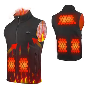 Far Infrared Heating Nonradiative Electric Heated Vest Waterproof Men Women Heated Vest