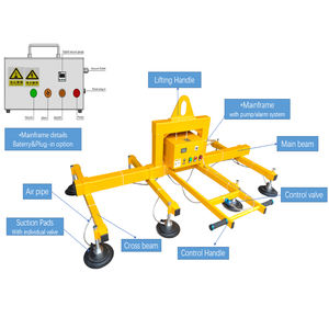 Neuer Säulen-Kragarmkran mit Elektrischer Drehvorrichtung, 2 Tonnen Hubkraft, Kleiner Einarm-Kran mit Fernbedienung, 3000N Saugkraft - Product Image 5