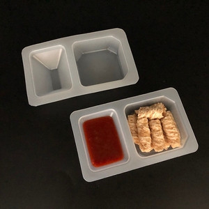 70ml/30ml Arabie Saoudite Deux Partitions En Plastique pp Conteneur pour Sauce - Product Image 2