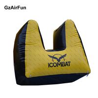 Cible de jeu gonflable pour tir à l'arc et paintball, en PVC, taille personnalisée, kit de réparation gratuit
