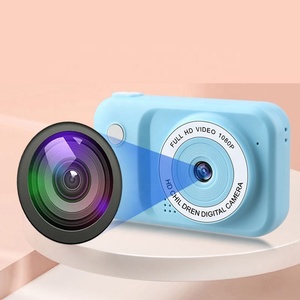 Kids Digital <b>Camera</b> MOS Sensor 2.4-inch Screen 180 Wide Angle Instant <b>Print</b> Interchangeable Lens Children's Toy Birthday Gift - Product Image 4