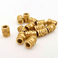 Inserts filetés en laiton à rivets chauds M2 M3 M4 M5 M6 M8, écrou d'injection en laiton