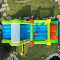 Château gonflable YARD City Park, parcours d'obstacles avec souffleur, matériau PVC, installation facile, modèle 6096