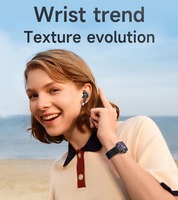 Reloj Inteligente D 8 Pro con Pantalla Grande y Auriculares TWS 2 en 1, Auriculares Inalámbricos BT5.3 con Cancelación de Ruido, NFC, Auriculares Ultra, Música, Deportes