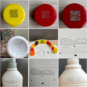 Système de codage laser pour bouchons de bouteilles, machine de marquage laser UV, gravure de logos traçables avec codes QR et données variables, et inspection visuelle - Product Image 6