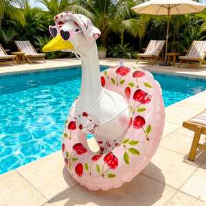 Bikini Clothing Lawn Porch 23 Goose <b>Ring</b> Outdoor Courtyard Swimming Pool Party Decoration - Product Image 2