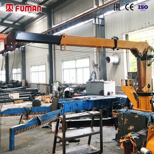 รถเครนขนาด 2 ตัน รถเครนไฮดรอลิกขนาดเล็กสำหรับเรือบรรทุกพร้อมเครนทางทะเลแบบยืดหดได้สำหรับขาย - Product Image 2