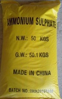 Engrais granulaire au sulfate d'ammonium de qualité industrielle, cristallisé NH42SO4, utilisation agricole, sac de 50 kg, marque BANGZE