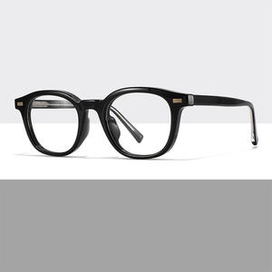 Lunettes de vue Conchen ovales à monture intégrale en acétate unisexe, verres plats anti-UV 8947 - Product Image 4