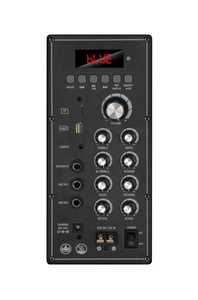 NDR-415 Enceinte sur chariot double 15 pouces 12V12A 100W pour fêtes en extérieur et usage domestique, avec USB, TWS, connexion sans fil, NDR-415, grande puissance, woofer - Product Image 5