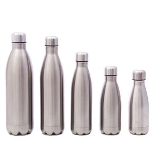 แก้วน้ำสแตนเลสแบบพกพา ขนาด 17 ออนซ์ 500 มล. ปราศจากสาร BPA ผนังสองชั้น รูปทรงโคลา สำหรับเล่นกีฬา พร้อมโลโก้สั่งทำได้ - Product Image 1