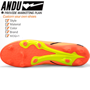 Taille 30-46 personnalisé <span class=keywords><strong>pas</strong></span> <span class=keywords><strong>cher</strong></span> haut hommes chaussures de sport chaussures de Football vente Chine 2023 crampons de Football crampons chaussures de Football - Product Image 6