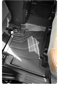 Japonya pazarı LC200 PRADO RHD tüm hava araba paspasları ile TPE malzeme Cyberpunk tasarım tarzı dahil gövde aksesuarları - Product Image 5