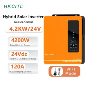 Wholesale 3KW 5KW Solar Inverter MPPT 3.5KW 5.5KW Solar Panel Hybrid Inverter