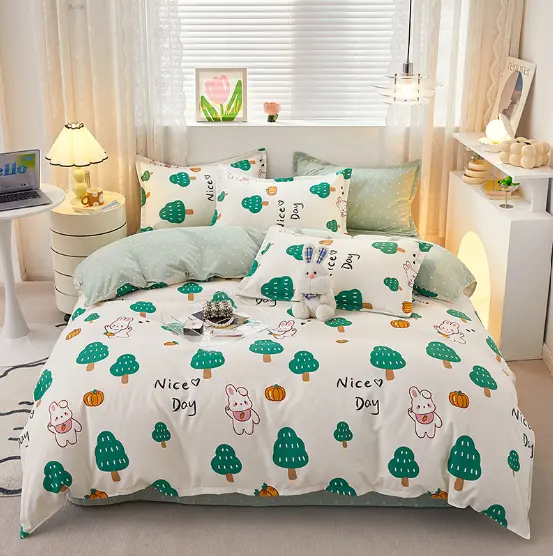 New Product with factory price 100% Cotton duvet cover bedding set 100% cotton bedding sets bed sheet