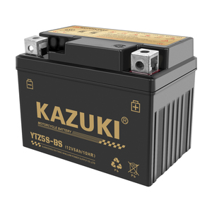 YTZ5S-BS <span class=keywords><strong>KAZUKI</strong></span> prix usine 12V 5AH Aki moteur SMF GEL moto moto plomb acide batterie de démarrage - Product Image 5