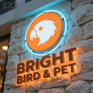 EZD Custom Pet Mart Storefront Business Channel Letters,3D LED retroiluminado Enseigne Lumineuse Pet Supplies Shop Logo Sign - Product Image 3