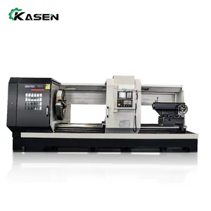 Top Rated Large Automatic CNC Lathe Machine GSK system CK61100 CK61125 Low Cost Horizontal Flat Bed CNC Lathe