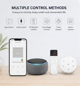 Motor Inteligente para Persianas Enrollables Sin Eje, 35mm, WiFi, 6Nm, Carga de 24KG, Moderno, para Oficina, Compatible con Apple Home, Alexa, Google, SmartThings, Tuya - Product Image 6