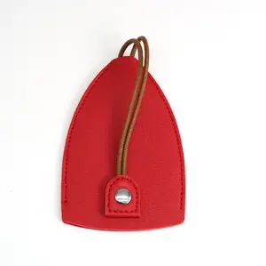 حقيبة مفاتيح السيارات المميزة ذات الأكمام المفتوحة حقيبة من الجلد الصناعي PU ذات سعة كبيرة لحماية المفاتيح