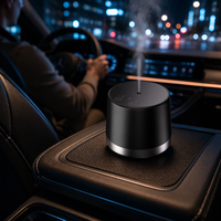 Diffuseur de voiture OEM ODM, machine à arôme sans eau, capteur de mouvement intelligent, solution de parfum silencieuse pour les marques automobiles