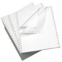 2 capas factura papel sin carbón A4 resma Ncr 50gsm 2 capas 9,5X11 pulgadas caja impresión offset tamaño personalizado aceptado 2/3/4/5/6 capas