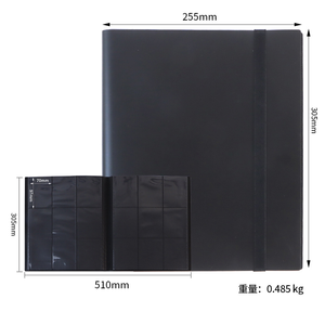 Vente en gros de classeurs pour cartes à collectionner en PP avec 540 emplacements pour cartes, 9 pochettes, double face, album photo pour collection de cartes MTG TCG - Product Image 6