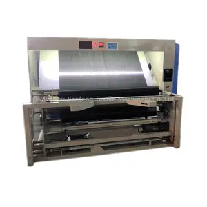 Fabric rolling inspection machine