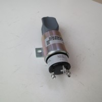 Pièces détachées pour moteur diesel très demandées 3864274 C3864274 1751-24E7U1B1S Solénoïde d'arrêt de pompe à carburant 24V pour moteur 6BT5.9