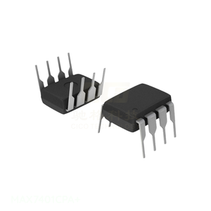 MAX7401CPA+ Composant électronique d'interface IC filtre <span class=keywords><strong>Bessel</strong></span> 5 kHz à faible perte, canal fabricant, 8 DIP (0,300 po, 7,62 mm) - Product Image 1