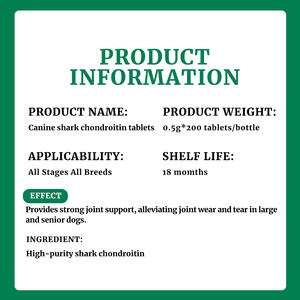 Suplemento de Calcio y Condroitina para Mascotas al por Mayor para Proteger las Articulaciones, Suplemento Nutricional, Tabletas de Sulfato de Condroitina - Product Image 6