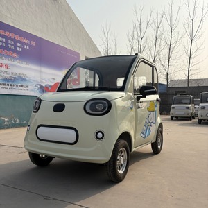 XINGPENG Piccoli <span class=keywords><strong>Tram</strong></span> Elettrici a Bassa Velocità a Due Porte con Batteria agli Ioni di Litio, Autonomia 101-200km per Spostamenti Quotidiani - Product Image 2