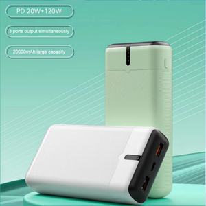Venta al por Mayor de Fábrica: Bancos de Energía Portátiles de 20000mAh con Carga Súper Rápida PD22.5W y Doble USB de 10000mAh para Exteriores - Product Image 5