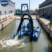 Proveedor Chino de Draga de Succión a Chorro de Agua Diésel Nueva con Motor y Engranaje para Dragado de Arena de Río